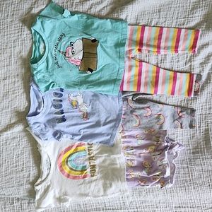 3 girl's outfits/mix and match